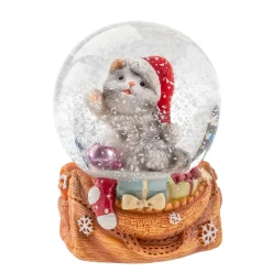 Snow Globe "Christmas Cat"