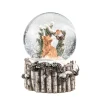 Snow Globe "Fox With Robin"