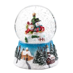 Snow Globe "Snowman Family"