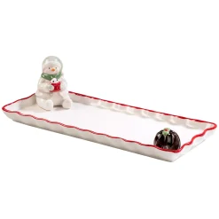 Snowman, Cookie Plate