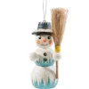 Snowman With Broom