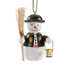 Snowman With Lantern