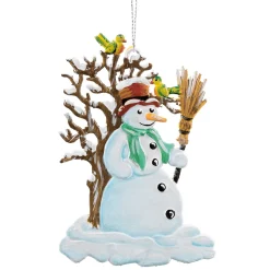 Snowman With Tree