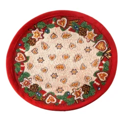 Table Cloth "Gingerbread" R 9.05 Inch