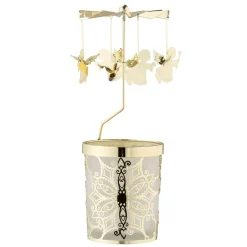 Tealight Mobile "Angel", Gold