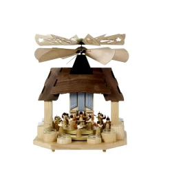 Tealight Pyramid "Angel Orchester"