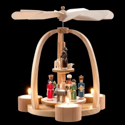 Tealight-Pyramid Birth Of Christ