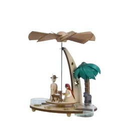 Tealight-Pyramid "Nativity"