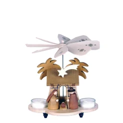 Tealight-Pyramide "Holy Familiy"