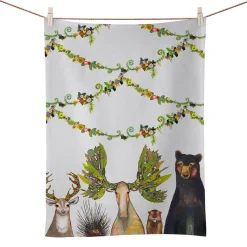 The Forest Five Tea Towel
