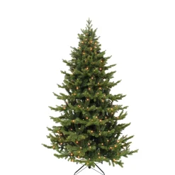 Tree Sherwood Deluxe Green With Led Lighting, 84.65 Inch