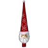 Tree Top "Santa Claus", Red, 30Cm