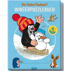 Winter Puzzle Book "The Little Mole"